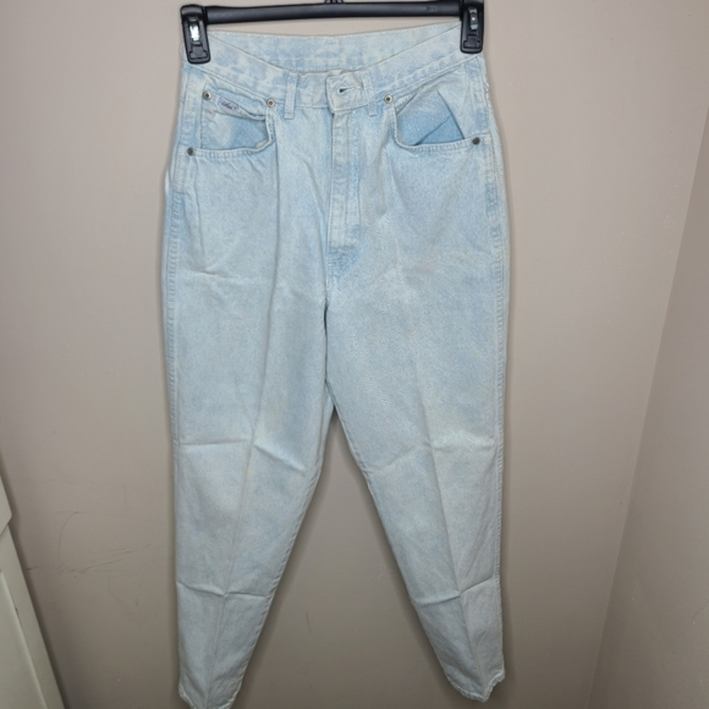 Chic Light Blue High Rise Women Jeans